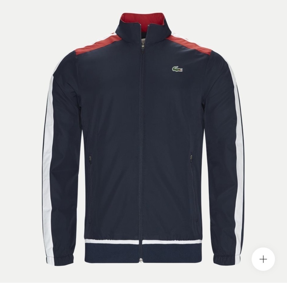 Lacoste Sport Men’s casual tracksuit jacket size Medium